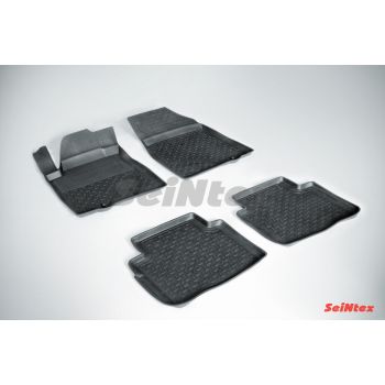 Резиновые коврики с высоким бортом Seintex для Nissan Teana III 2014-